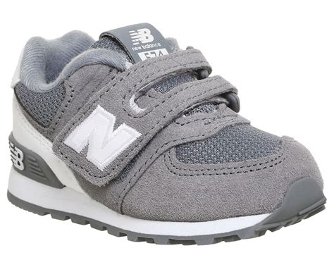 new balance grey kids